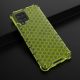 4. Honeycomb Case armor cover with TPU Bumper for Samsung Galaxy A42 5G green