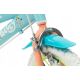 23. TOIMSA Bluey 12" Children's Bicycle Blue and Lime