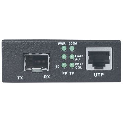 6. INTELLINET Gigabit Ethernet to SFP Slot Media Converter 510493