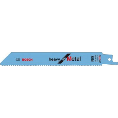 2. Bosch 2 608 657 407 jigsaw, fret saw and circular saw blade Bi-metal cross-cut saw blade 5 pcs.