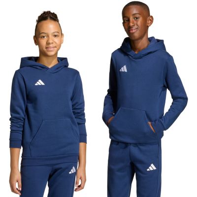 9. adidas Entrada 26 Hoody Kids’ Sweatshirt Navy JZ6567