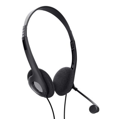 3. Trust Primo 21665 headphones (black)