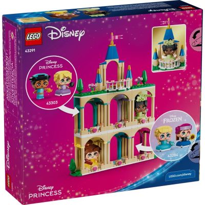 2. LEGO Disney Princess 43291 Bella and Tiana's Mini Castle