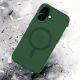 15. 3mk Smoke MagCase for iPhone 17 - Green-Translucent