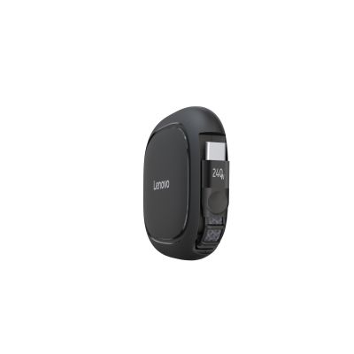 5. Lenovo GX91V57058 240W USB-C Retractable Cable Black