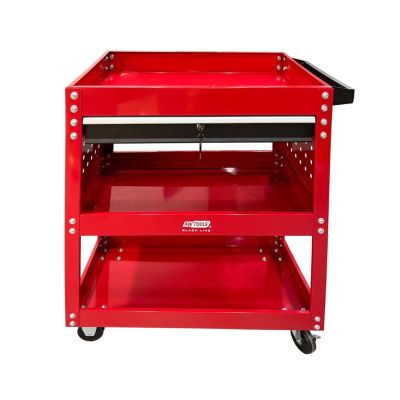 Metal workshop trolley 3 levels + 1 drawer