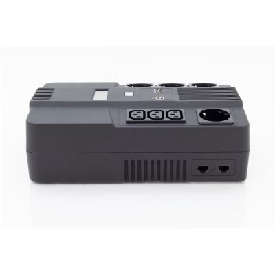 15. UPS UPS Line-Interactive 800VA/480WAVR 4xSCHUKO 3xIEC C13 1xUSB A 1x USB B RJ45