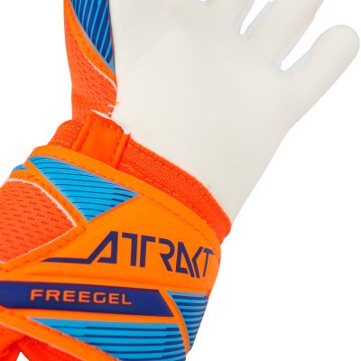 6. Reusch Attrakt Freegel Advance Junior Goalkeeper Gloves Orange 5672035 2290