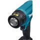 9. Makita DHG181ZK Heat Gun Hot Air Gun 200 l/min 550 °C Black, Green