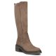 Women’s Taupe Suede Block-Heel Boots Filippo DKZ8310