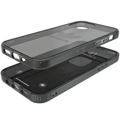 8. Adidas OR Protective Clear Case for iPhone 12 / iPhone 12 Pro - black