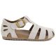 2. Beige women's leather sandals Artiker 58C0328