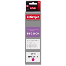 Activejet AB-D100M Ink Bottle (Brother BT-D100M replacement; Supreme; 50 ml; red)