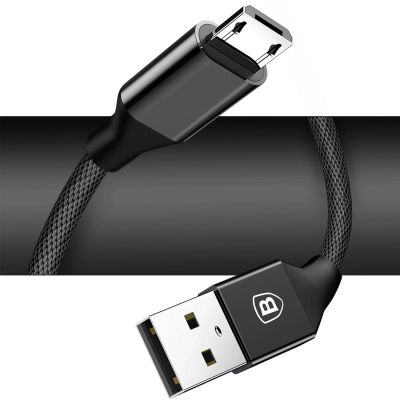 6. Baseus Yiven USB-A - MicroUSB Cable 1.5m - Black