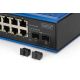 6. Industrial Ethernet Switch 8+2 -Port Gigabit PoE Switch 8 Port GE PoE RJ45, 2 GE SFP Port