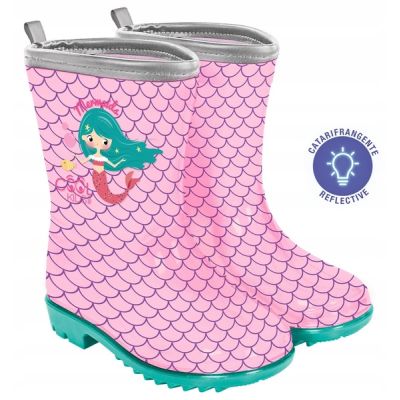Perletti Mermaid rain boots for girls