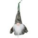 DECORATIVE PENDANT SANTA CLAUS WITH HANDLES 11CM GREEN