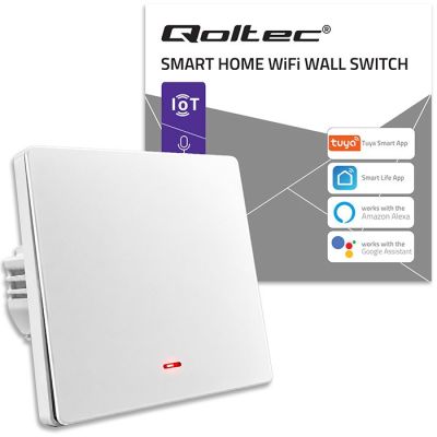 7. QOLTEC LIGHT ON/OFF SWITCH | 1-CHANNEL | WI-FI | TIMER | TUYA | WHITE