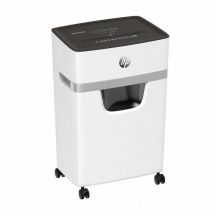HP ONESHRED 10MC Shredder, Micro Shreds, P-5, 10 Sheets, 20L, Light Gray