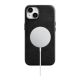 15. iCarer Oil Wax Premium Leather Case iPhone 14 Plus Magnetic Leather Case with MagSafe Black (WMI14220703-BK)