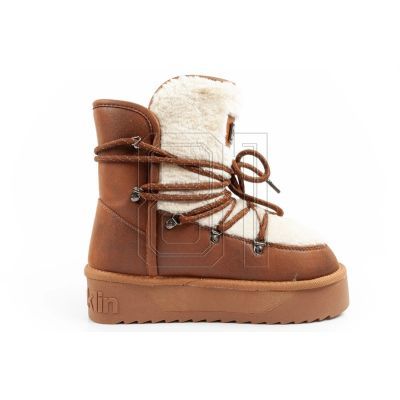 13. D.Franklin women's winter boots insulated brown