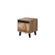 2. NORD bedside table 2 pcs. 40x38xH45 wotan oak/anthracite