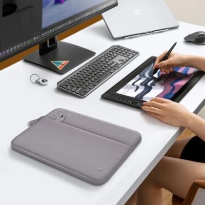 8. Tech-Protect Sleeve Laptop Bag 15-16 - Gray