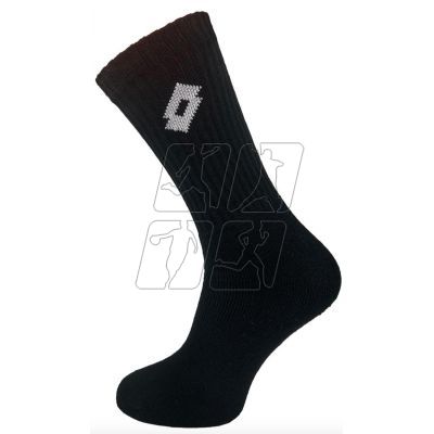 6. Terry socks LOTTO black 3 pairs 069739