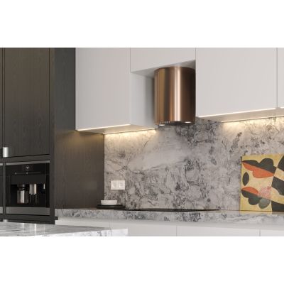 3. MAAN Elba Mini WPB 431 Gloss Copper Cooker Hood