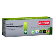 BIO Activejet ATH-35NB Toner (replaces HP 35A CB435A, Canon CRG-712; Supreme; 1800 pages; black). ECO Toner. The powder in the toner is biodegradable. 57% of the toner is of biological origin.