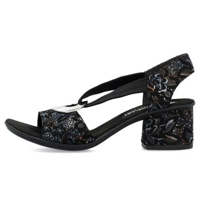 13. Comfortable Rieker W RKR679 black sandals