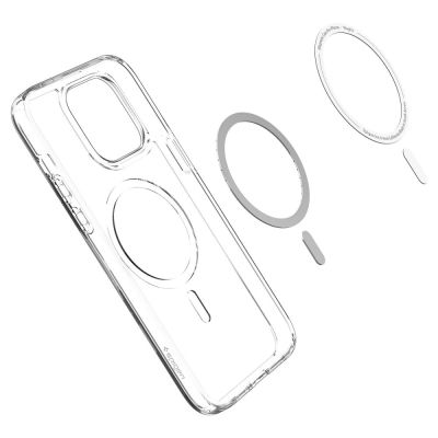 5. Spigen Ultra Hybrid Mag Case with MagSafe for iPhone 14 Pro - Clear/White
