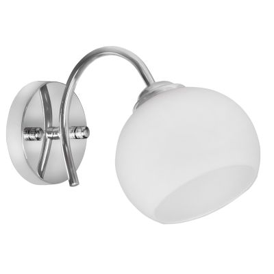 Classic single wall lamp Activejet IRMA Nickel E27 for the living room