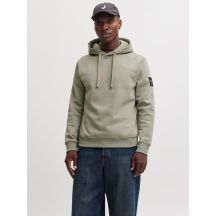 Jack&Jones Men's Hoodie JJCLEVELAND SWEAT HOOD SN 12298441 VETIVER