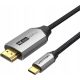 3. USB-C to HDMI Vention 4K@60Hz Braided Cable 2m Gray
