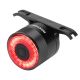 2. Rockbros Q3 Rear Bike Light with Smart Stop System - Black