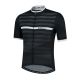 Rogelli STRIPE 2XL black and white T-shirt