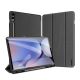 2. Dux Ducis Domo PU Leather Case with Stand for Samsung Tab S10+ / S9+ / S9 FE+ - Black