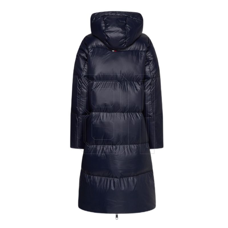 2. Tommy Hilfiger Sorona Padded Logo Maxi Jacket W WW0WW36224