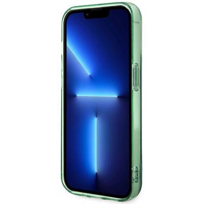 5. BMW M Tricolor Stripes MagSafe case for iPhone 15 Pro - green