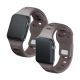 9. 3mk Silicone Watch Strap for Apple Watch 42 / 44 / 45 / 49 mm - brown