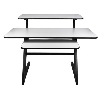 4. SD3 - Studio desk, workstation, tabletop, audio equipment shelf, pull-out keyboard shelf, 91.4 cm