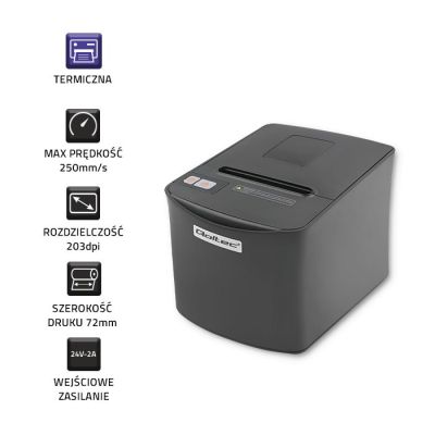 4. QOLTEC RECEIPT PRINTER | VOUCHER | THERMAL | USB