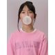 Girls' loose T-shirt with print 4F 4FJRSS26TTSHF3453-56S