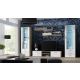 6. SOHO S1 display cabinet, Sonoma oak/gloss white