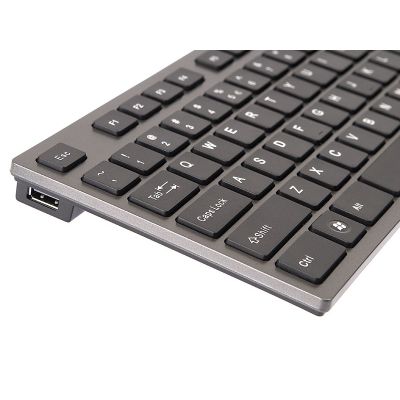 3. A4 TECH KV-300H Membrane Keyboard A4TKLA39976 (USB 2.0; (US); black)