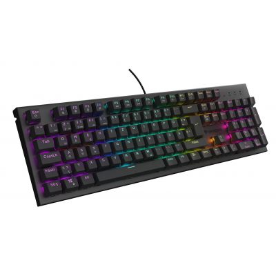 GENESIS Thor 303 Gaming Keyboard USB QWERTZ German Black
