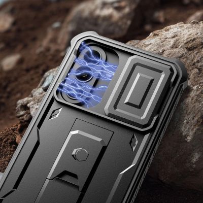 5. Tech-Protect Kevlar Cam+ 2-Set Case for Samsung Galaxy A36 / A37 5G - Black