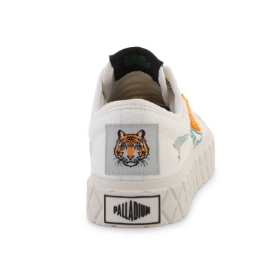 5. Palladium Stranger Things PALLA ACE TIGERS 94630-161-M Cream White