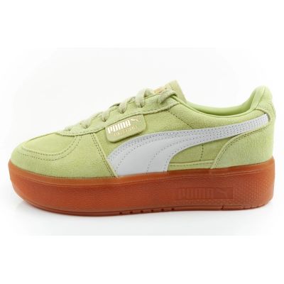2. Puma women's shoes sports sneakers Palermo platform fashionable green
